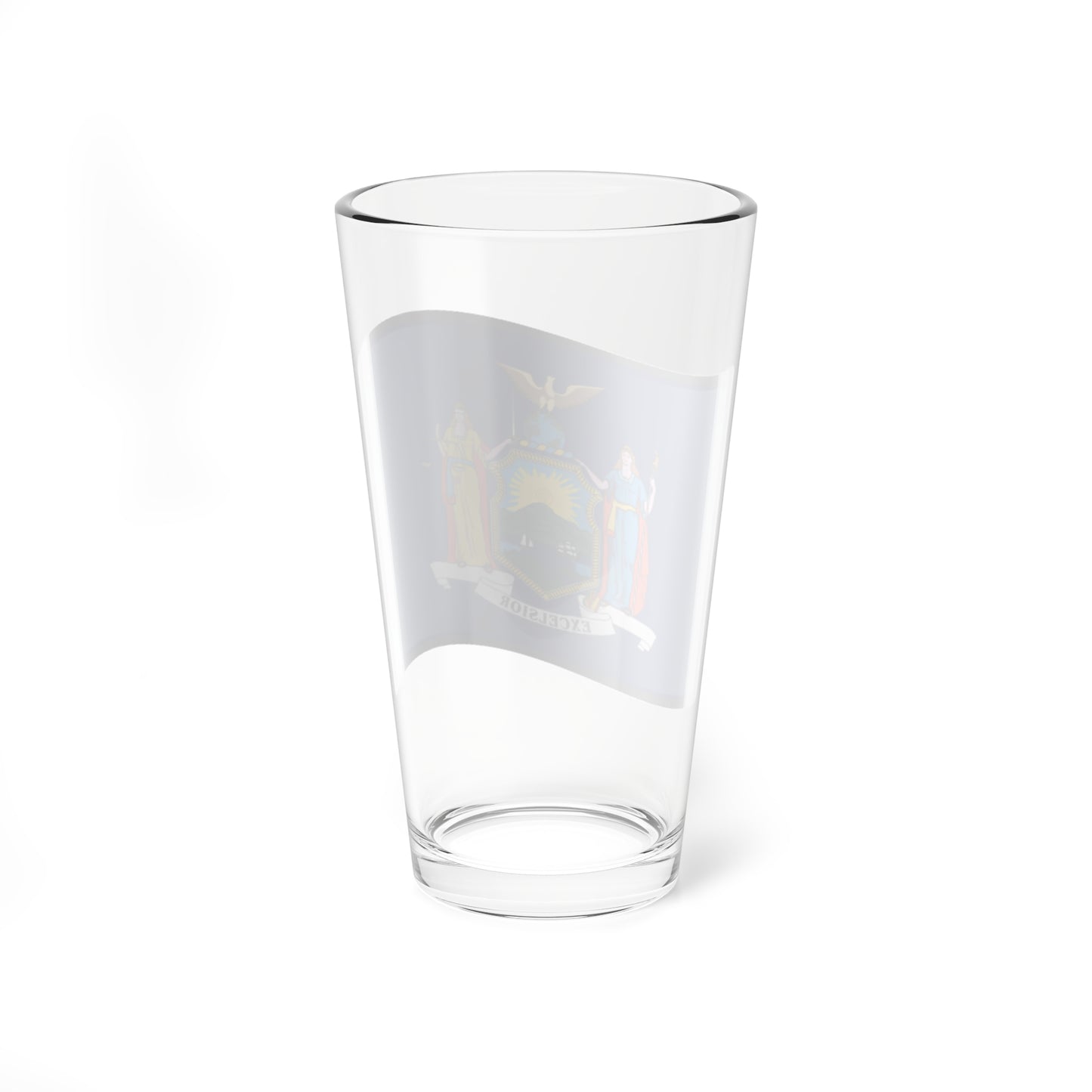 Nuvola New York flag 1909-2020 (United States) Pint Glass 16oz