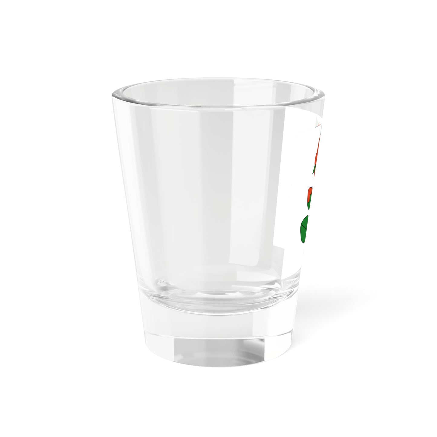 CHE Bruettisellen Flag (Switzerland) Shot Glass 1.5oz
