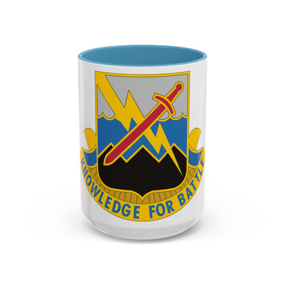 102 Military Intelligence Battalion (U.S. Army) Accent Coffee Mug