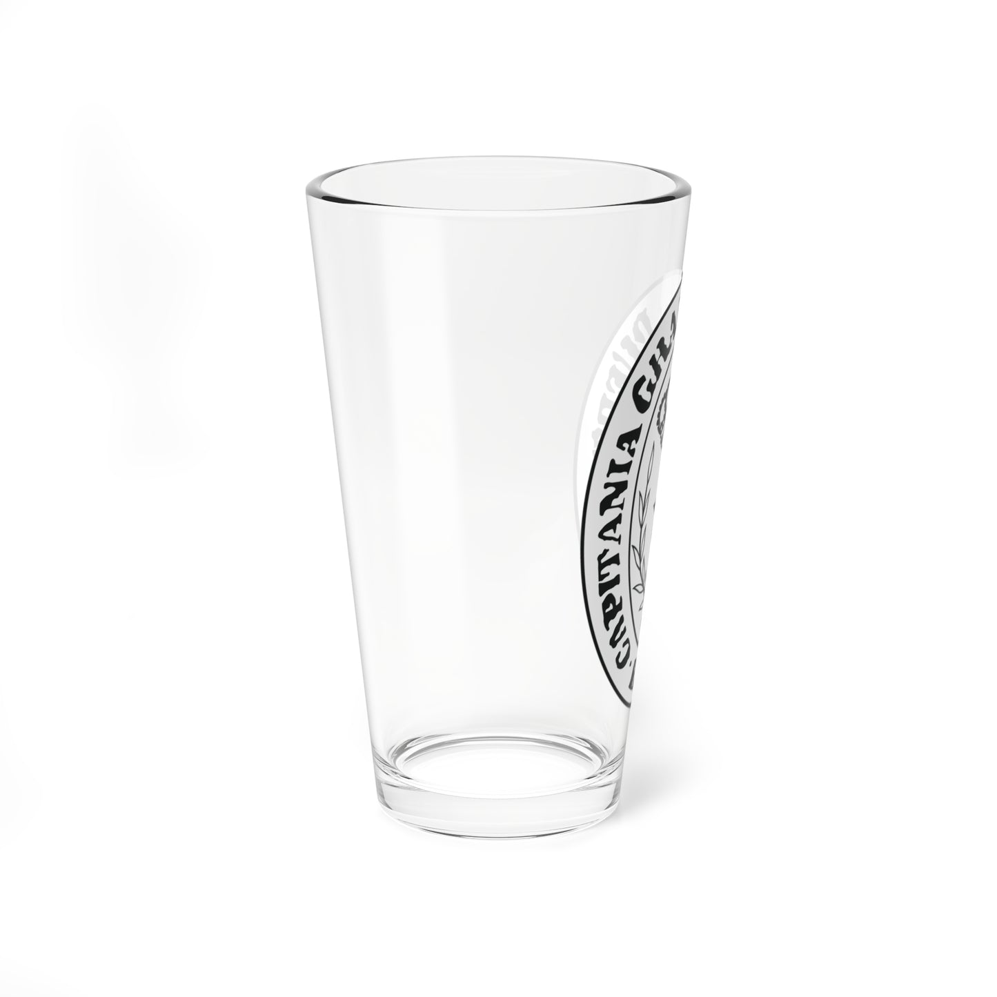 Seal of the Captaincy General of Puerto Rico (Puerto Rico) (Coat of Arms) Pint Glass 16oz