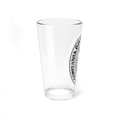 Seal of the Captaincy General of Puerto Rico (Puerto Rico) (Coat of Arms) Pint Glass 16oz