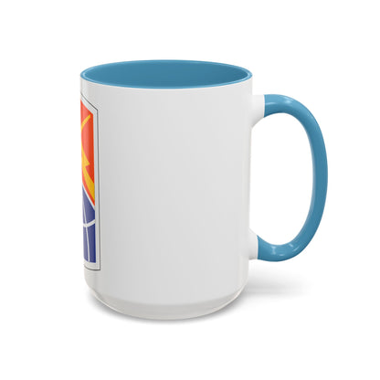 160 Signal Brigade (U.S. Army) Accent Coffee Mug