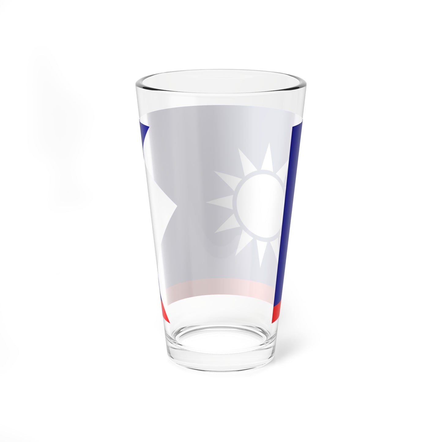 ROCN Senior Officers Flag 1929 (China) Pint Glass 16oz