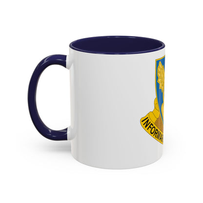 1st Military Intelligence Battalion (U.S. Army) Accent Coffee Mug