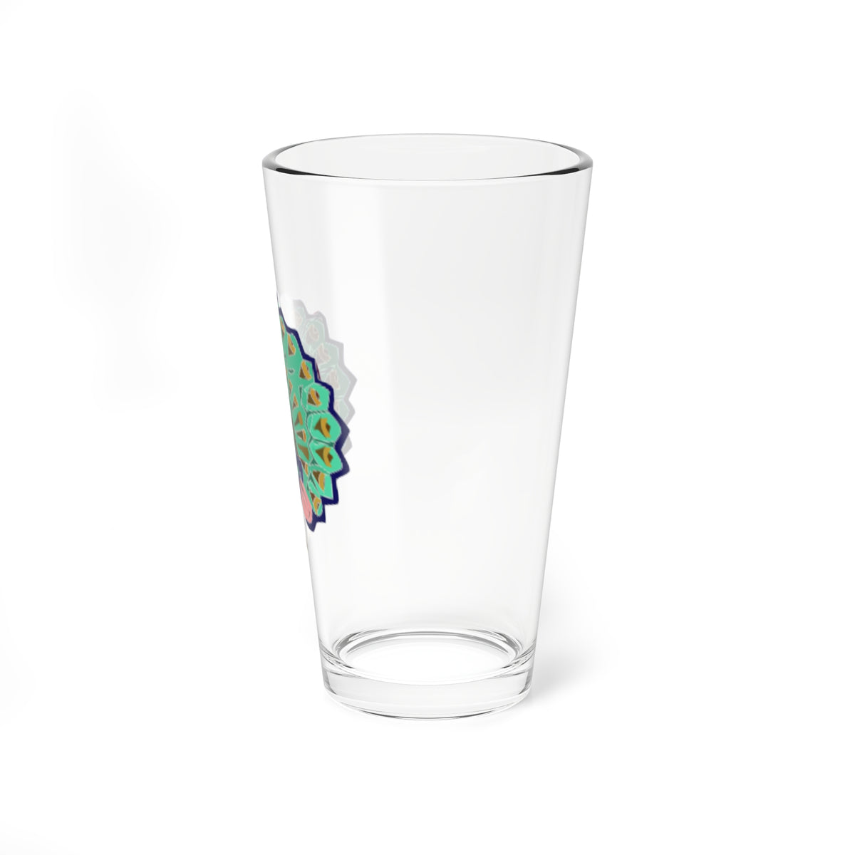 WikiProject Myanmar peacock (Myanmar) (Coat of Arms) Pint Glass 16oz