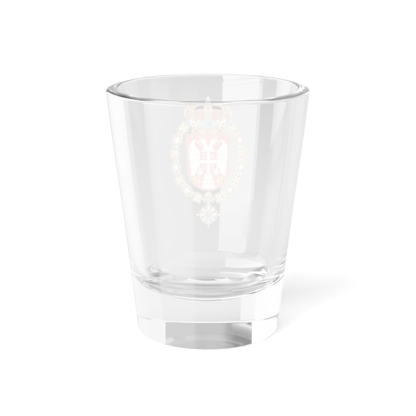 Lesser arms of the Head of the House of Karadjordjevic (Serbia) (Coat of Arms) Shot Glass 1.5oz