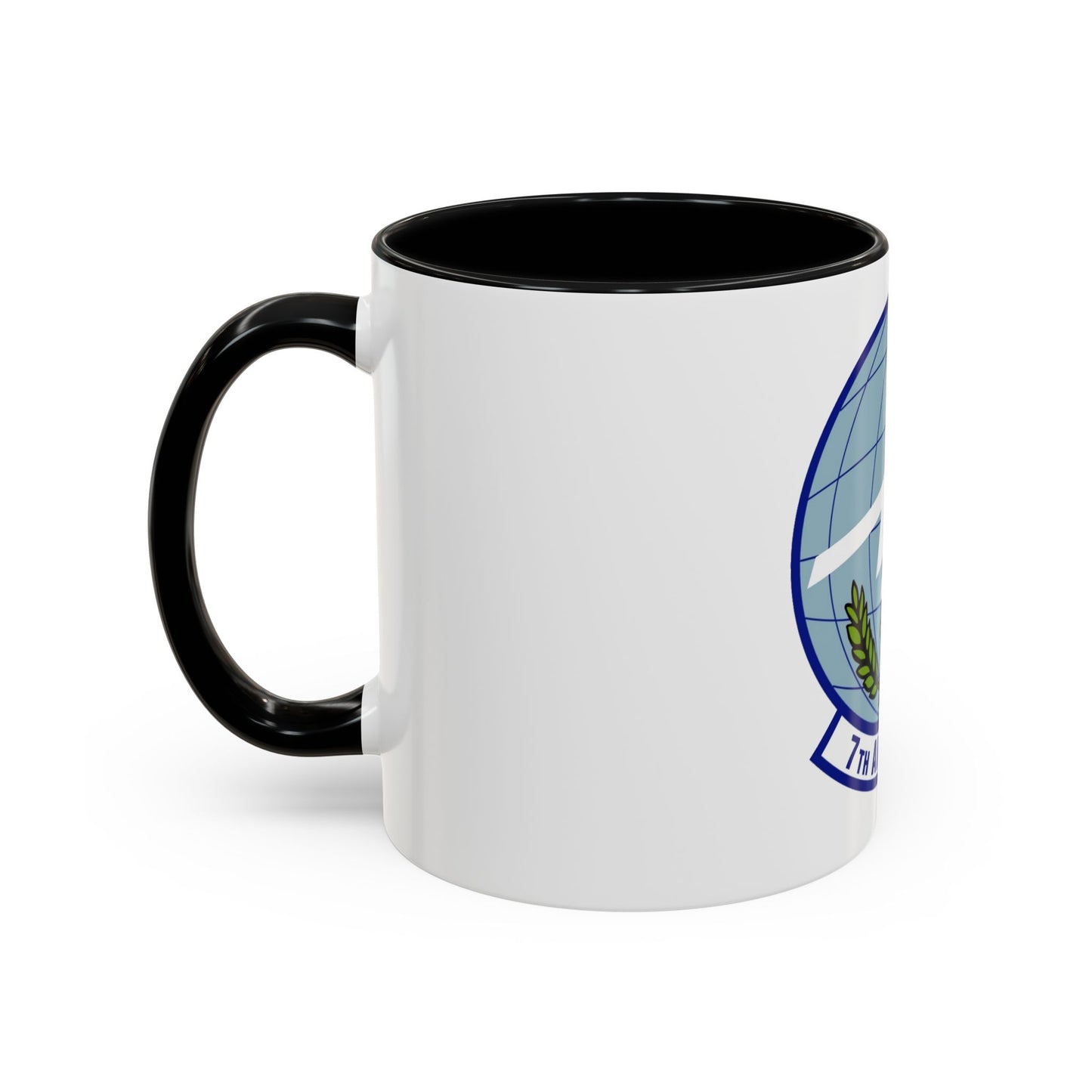 7th Airlift Squadron (U.S. Air Force) Accent Coffee Mug