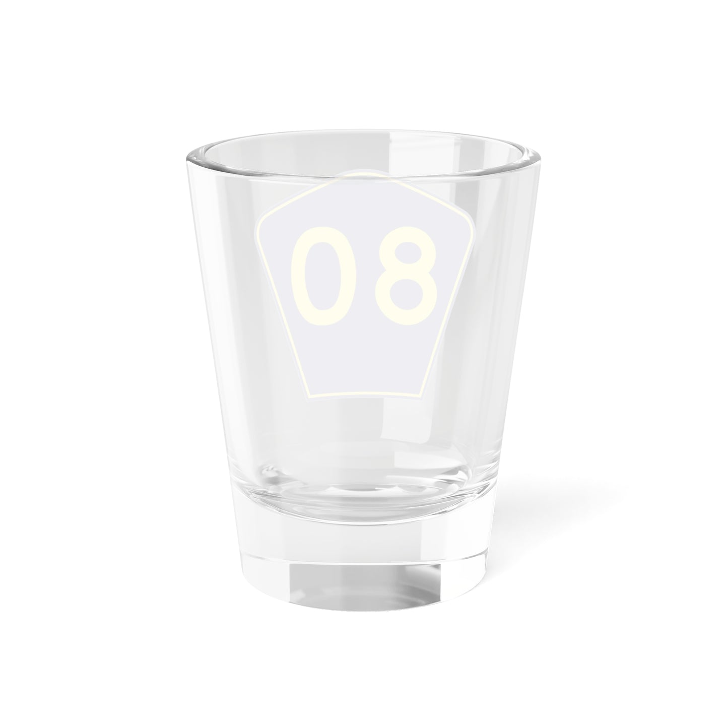PR secondary 80 (Puerto Rico) (Road Sign) Shot Glass 1.5oz