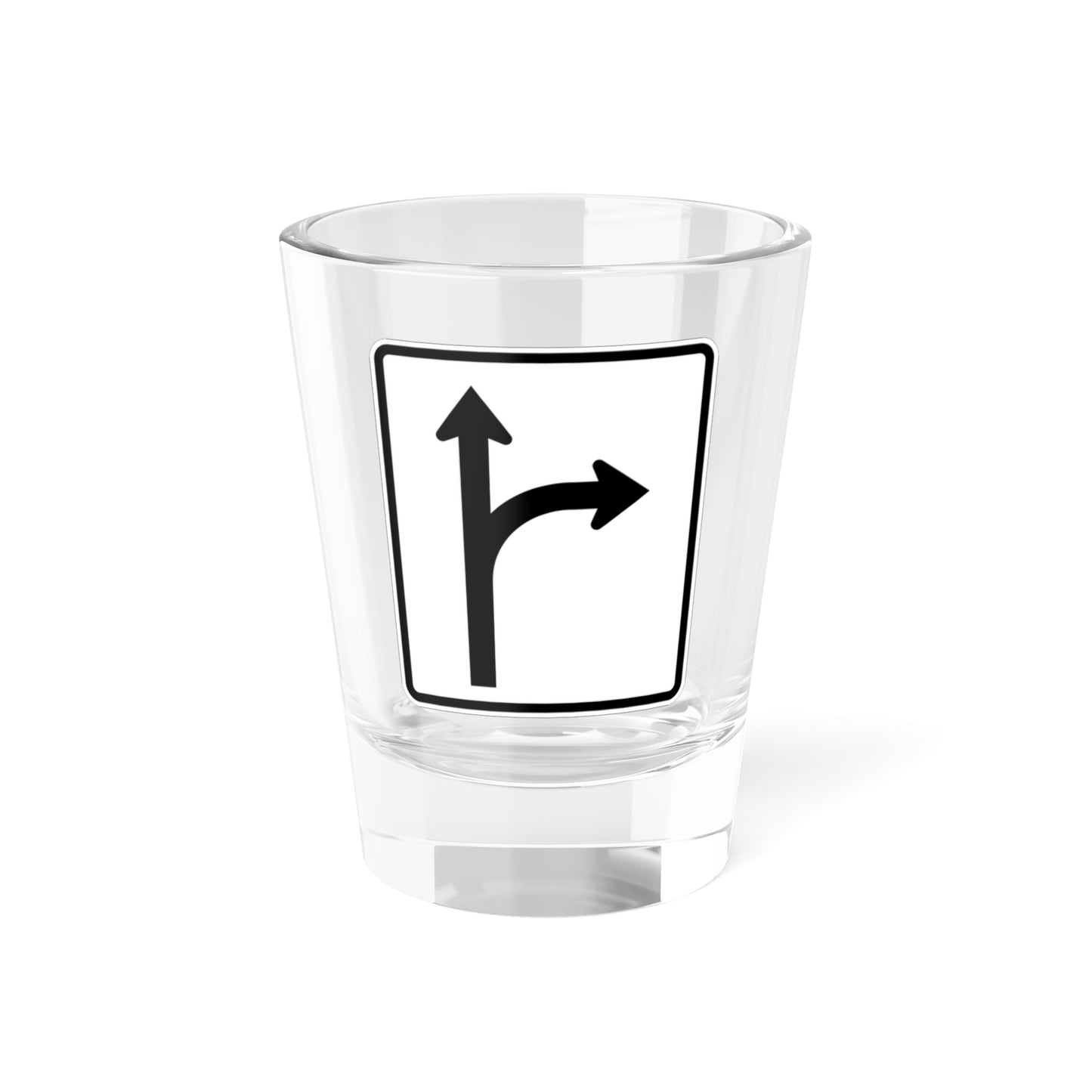 MUTCD-CA R60ARt (California) (Road Sign) Shot Glass 1.5oz