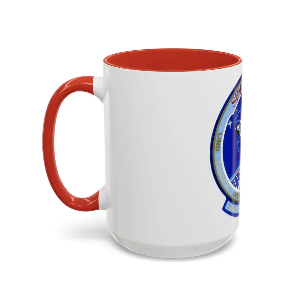 STS 51 b (NASA) Accent Coffee Mug-Go Mug Yourself