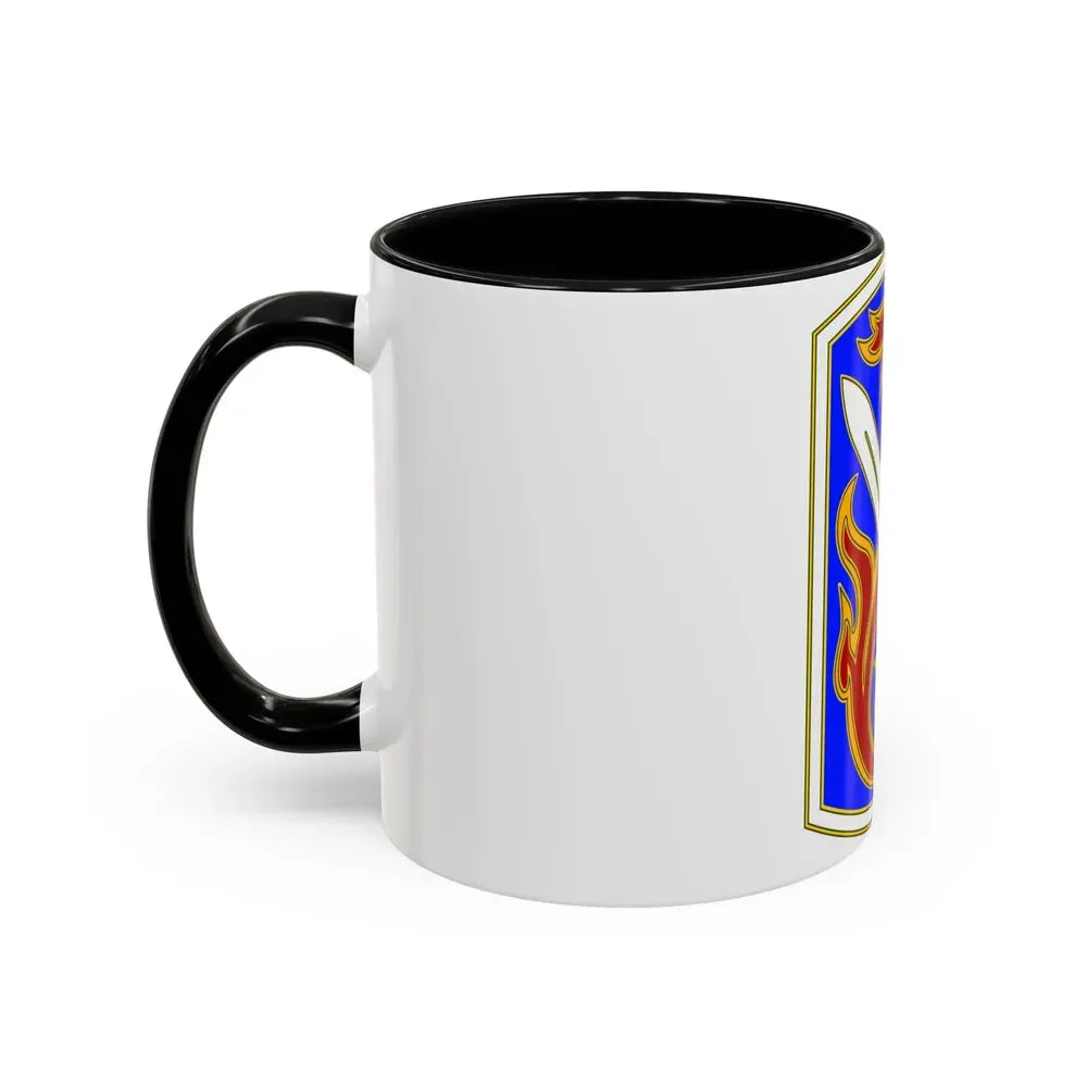 198TH INFANTRY BRIGADE (U.S. Army) Accent Coffee Mug - Go Mug Yourself