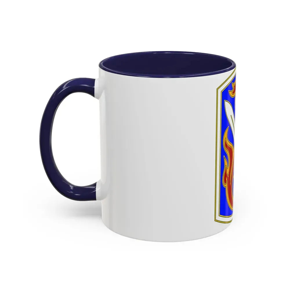 198TH INFANTRY BRIGADE (U.S. Army) Accent Coffee Mug - Go Mug Yourself