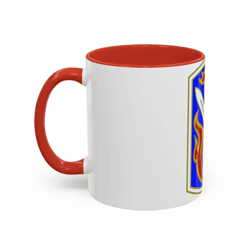 198TH INFANTRY BRIGADE (U.S. Army) Accent Coffee Mug - Go Mug Yourself
