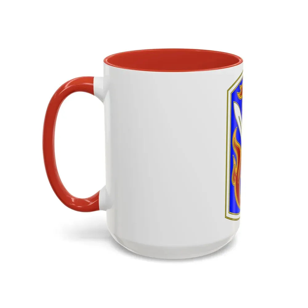 198TH INFANTRY BRIGADE (U.S. Army) Accent Coffee Mug - Go Mug Yourself