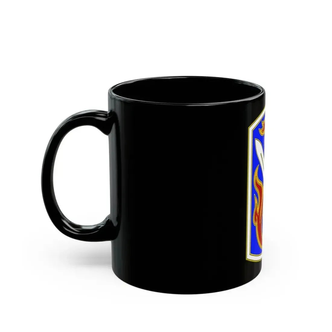 198TH INFANTRY BRIGADE (U.S. Army) Black Coffee Mug - Go Mug Yourself