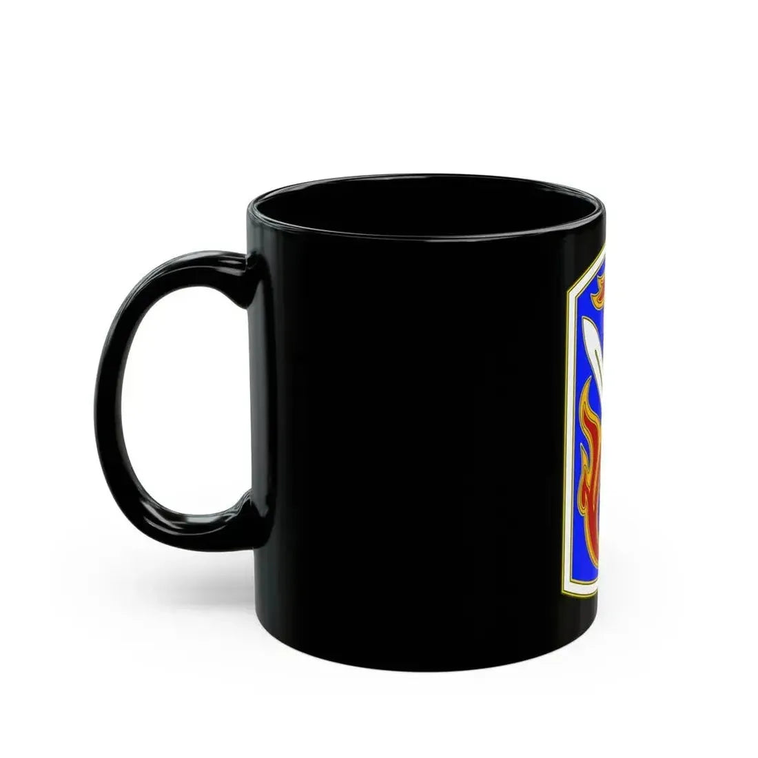 198TH INFANTRY BRIGADE (U.S. Army) Black Coffee Mug - Go Mug Yourself