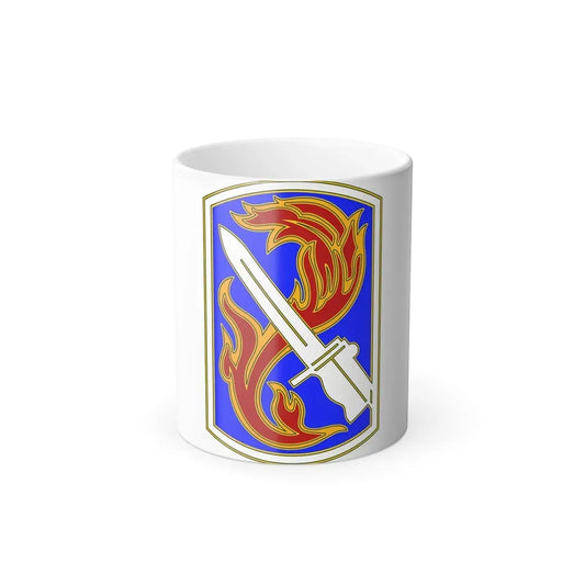 198TH INFANTRY BRIGADE (U.S. Army) Color Changing Coffee Mug 11oz - Go Mug Yourself