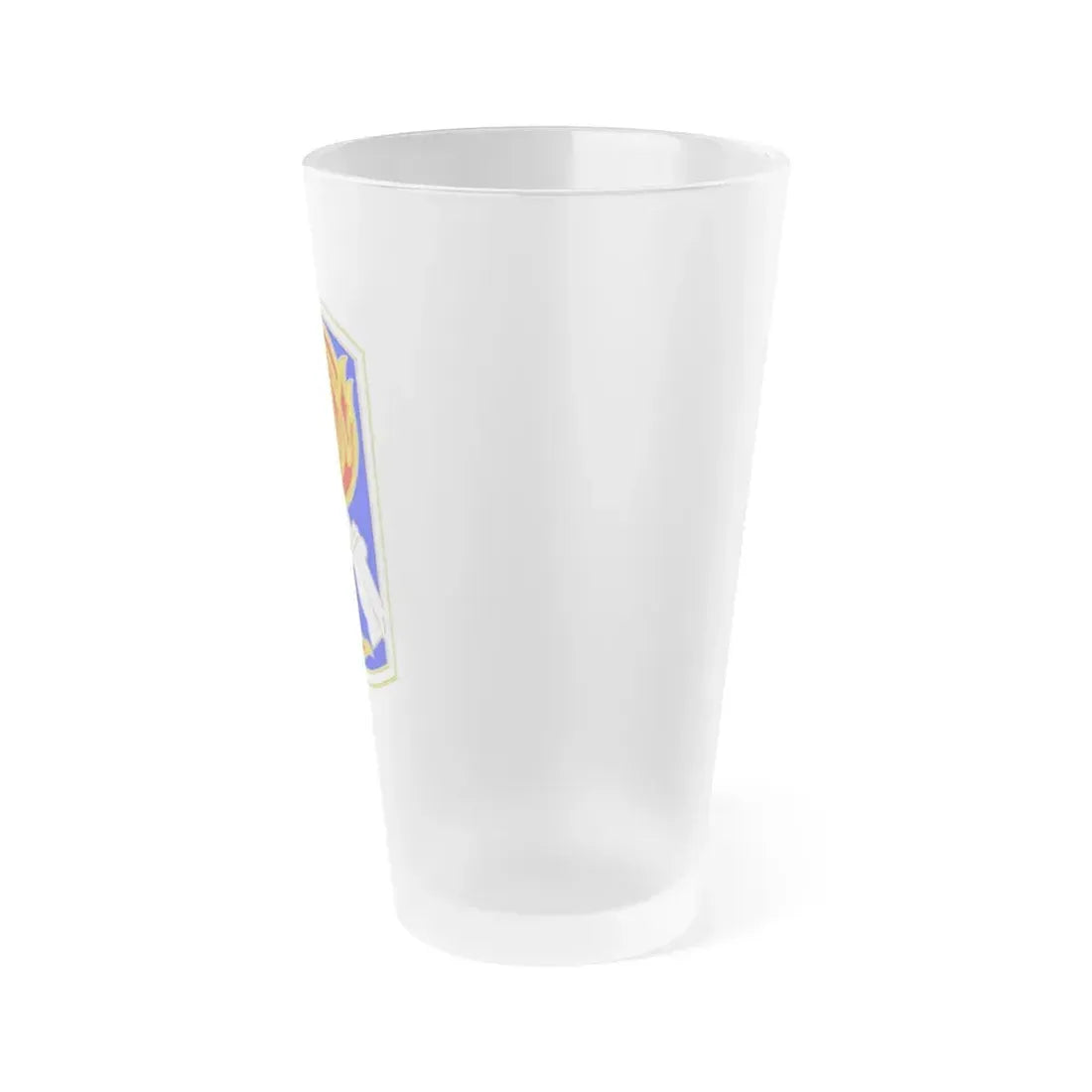 198TH INFANTRY BRIGADE (U.S. Army) Frosted Pint Glass 16oz - Go Mug Yourself
