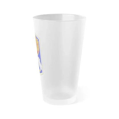 198TH INFANTRY BRIGADE (U.S. Army) Frosted Pint Glass 16oz - Go Mug Yourself
