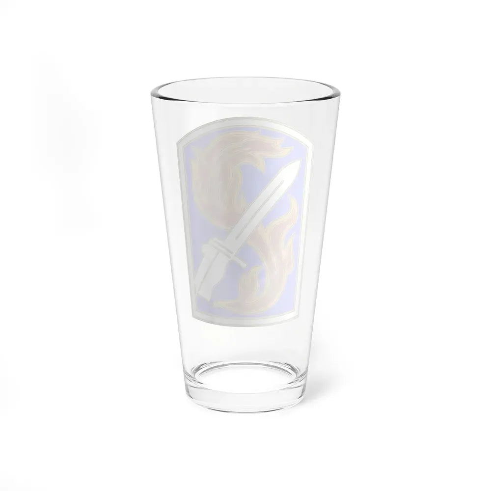 198TH INFANTRY BRIGADE (U.S. Army) Pint Glass 16oz - Go Mug Yourself