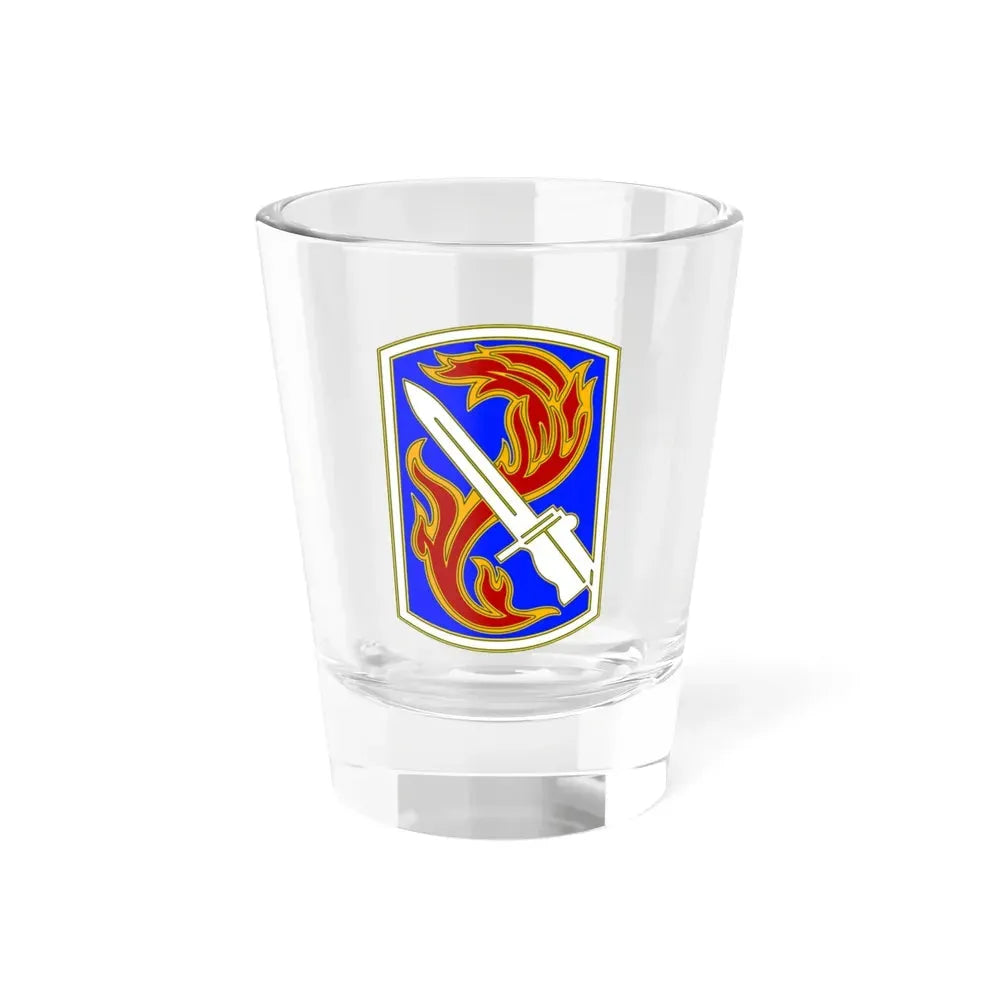 198TH INFANTRY BRIGADE (U.S. Army) Shot Glass 1.5oz 1.5oz - Go Mug Yourself