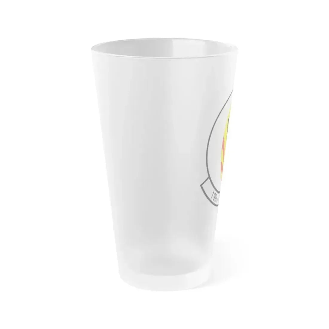 199 Fighter Squadron (U.S. Air Force) Frosted Pint Glass 16oz - Go Mug Yourself