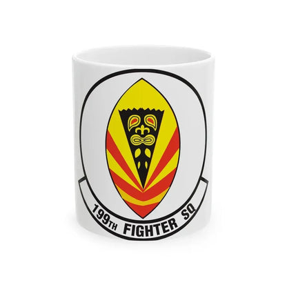 199 Fighter Squadron (U.S. Air Force) White Coffee Mug 11oz - Go Mug Yourself
