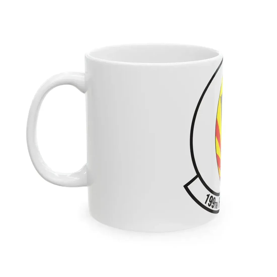 199 Fighter Squadron (U.S. Air Force) White Coffee Mug - Go Mug Yourself