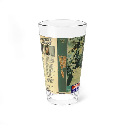 1990 THE BRONX WARRIORS (VHS COVER) Pint Glass 16oz 16oz - Go Mug Yourself
