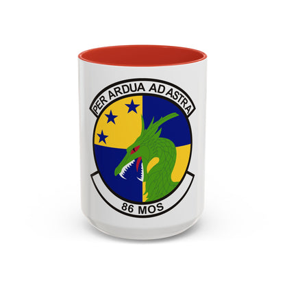 86th Maintenance Operations Squadron (U.S. Air Force) Accent Coffee Mug