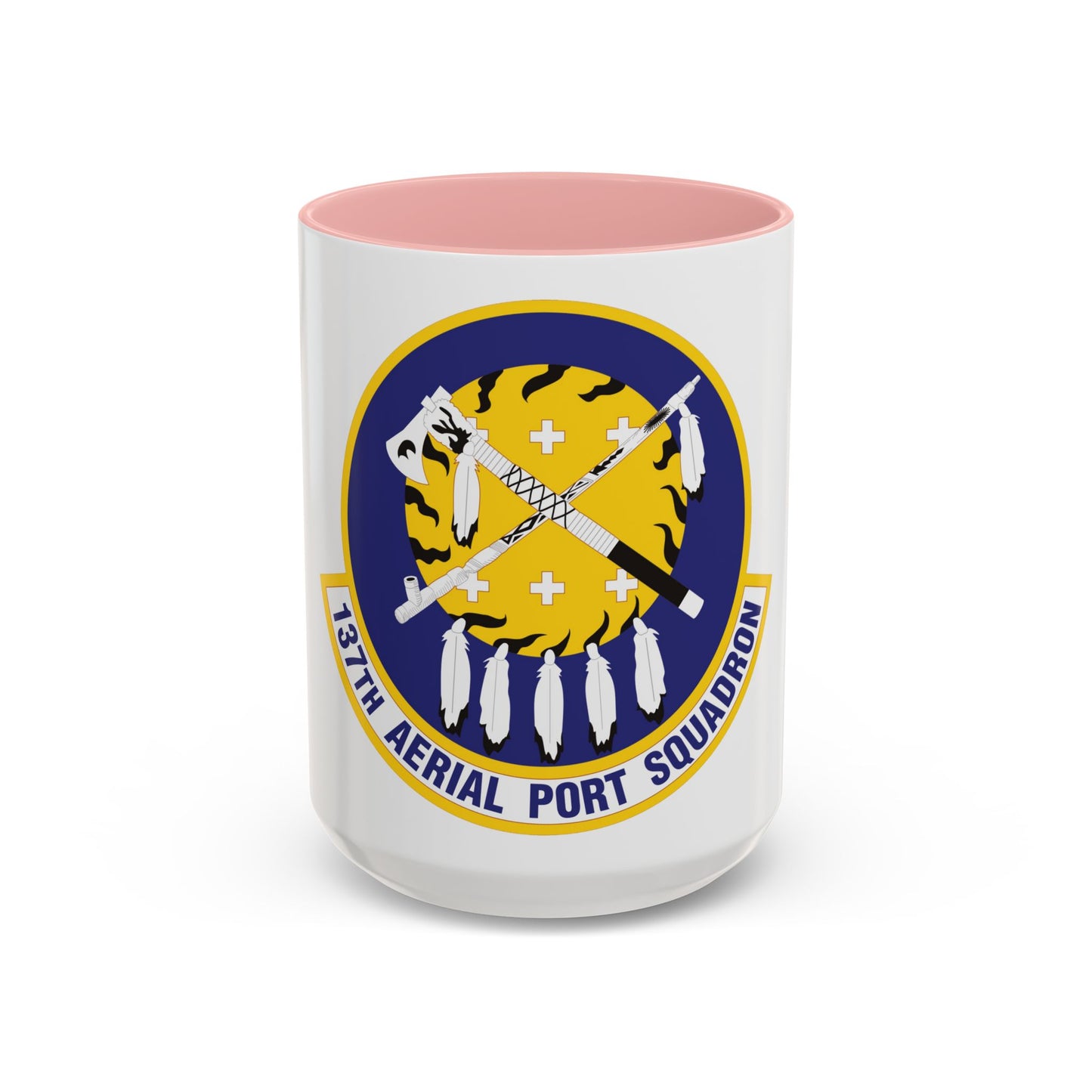 137th Aerial Port Squadron (U.S. Air Force) Accent Coffee Mug