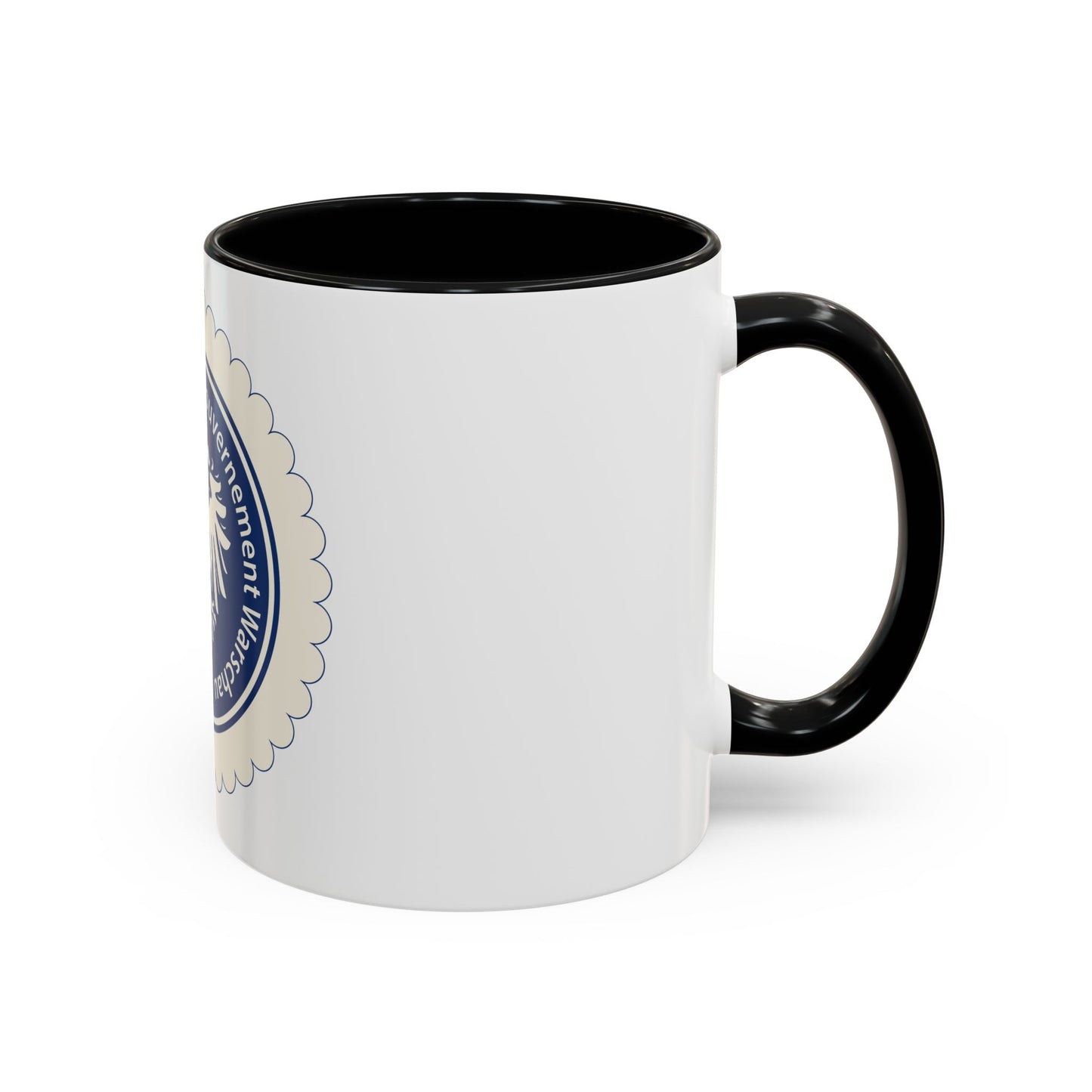 Seal of the Government-General of Warsaw - Accent Coffee Mug