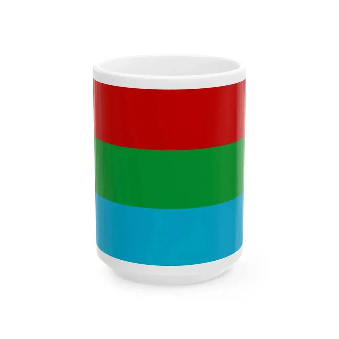 1991 Belarus Flag Proposal (Belarus) White Coffee Mug 15oz - Go Mug Yourself