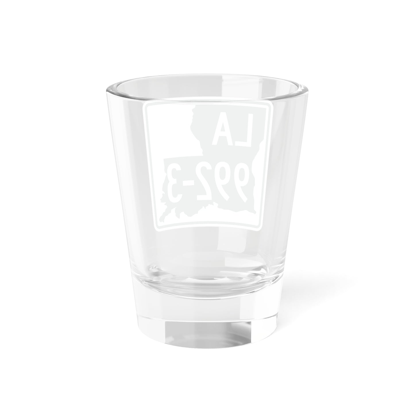 Louisiana 992-3 (Louisiana) (Road Sign) Shot Glass 1.5oz