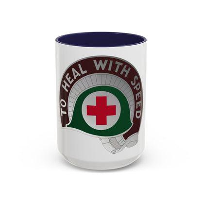 458 Surgical Hospital (U.S. Army) Accent Coffee Mug