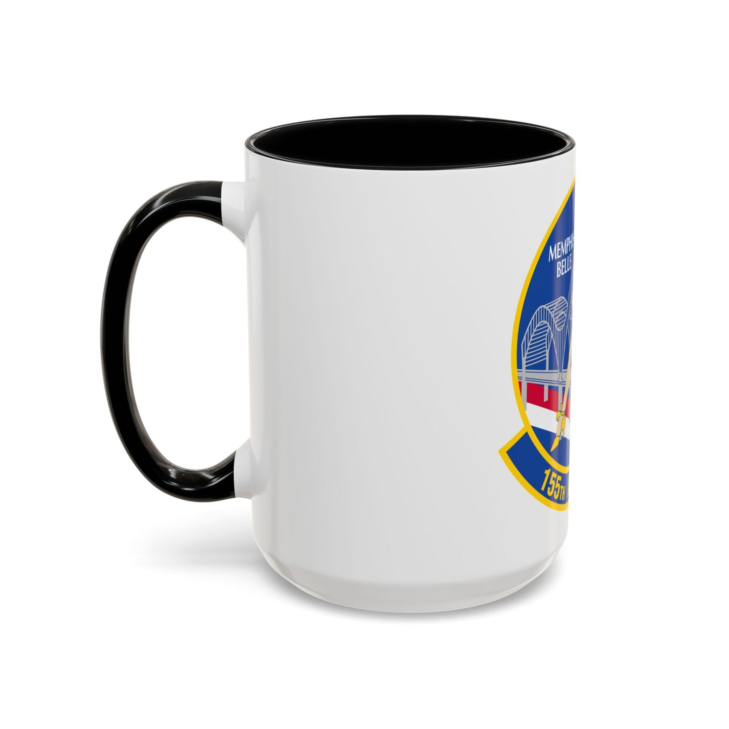 155 Airlift Squadron (U.S. Air Force) Accent Coffee Mug