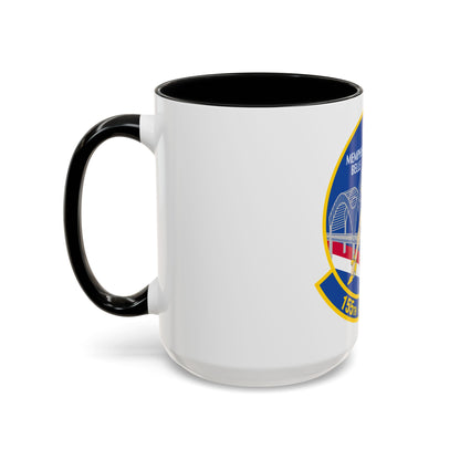 155 Airlift Squadron (U.S. Air Force) Accent Coffee Mug