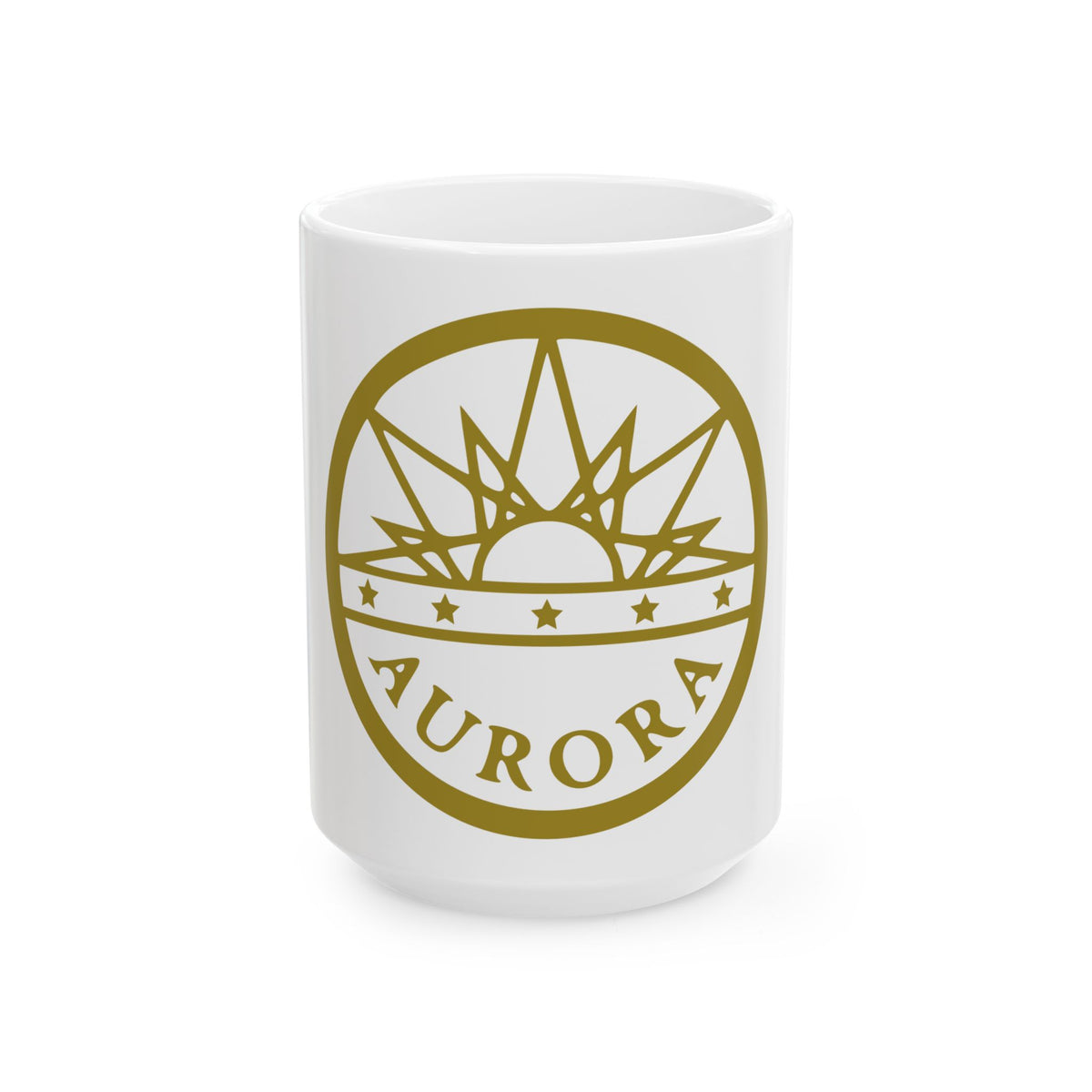 Seal of Aurora Colorado - White Coffee Mug