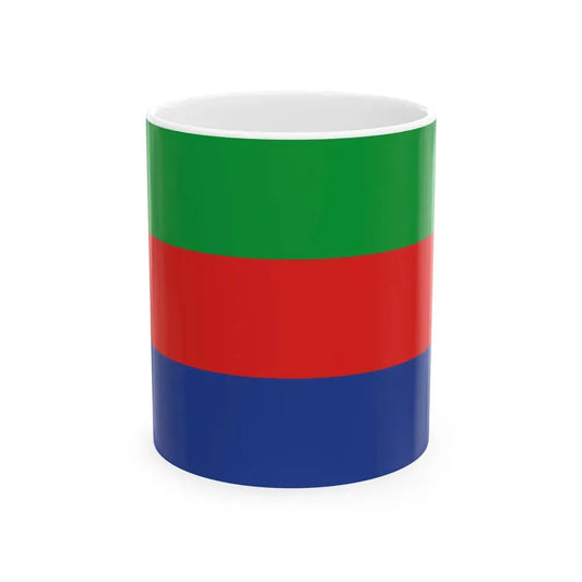 1992 Bosnia  Heregovina Tricolor Flag Proposal (Bosnia and Herzegovina) White Coffee Mug 11oz - Go Mug Yourself