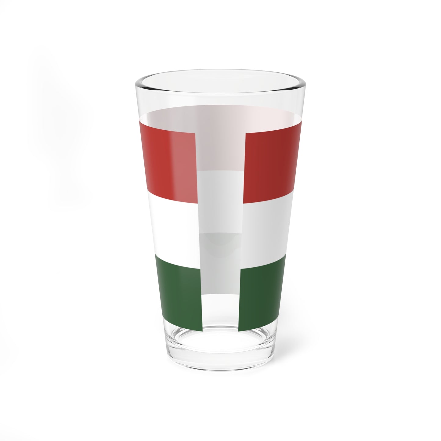 Flag of Hungary 1989-2003 (Hungary) Pint Glass 16oz