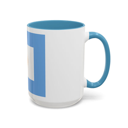 Naval Jack of Argentina - Accent Coffee Mug
