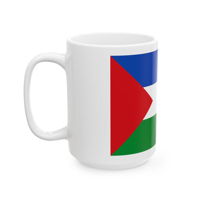 Bandera de la Provincia de Guanacaste (Costa Rica) White Coffee Mug