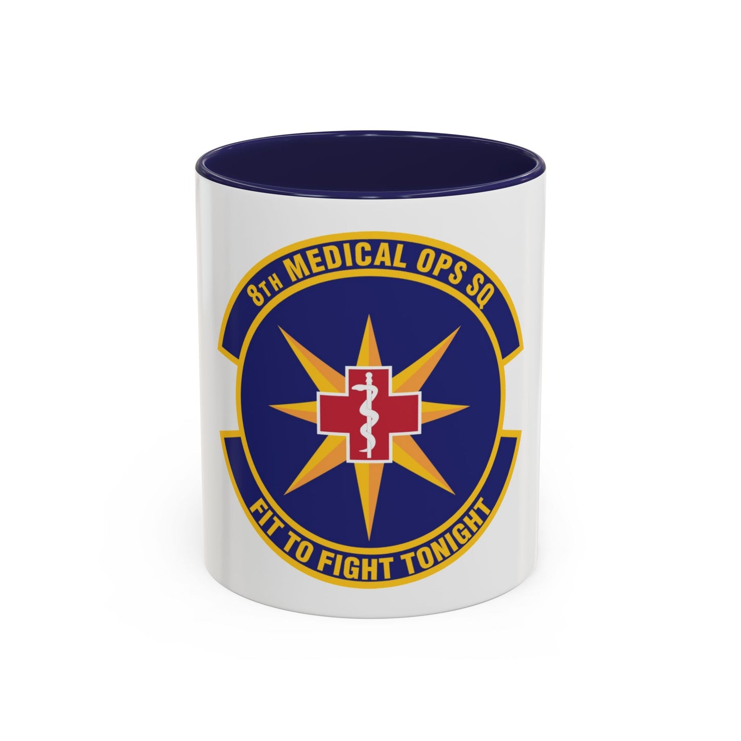 8th Medical Operations Squadron (U.S. Air Force) Accent Coffee Mug
