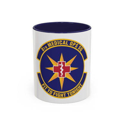 8th Medical Operations Squadron (U.S. Air Force) Accent Coffee Mug