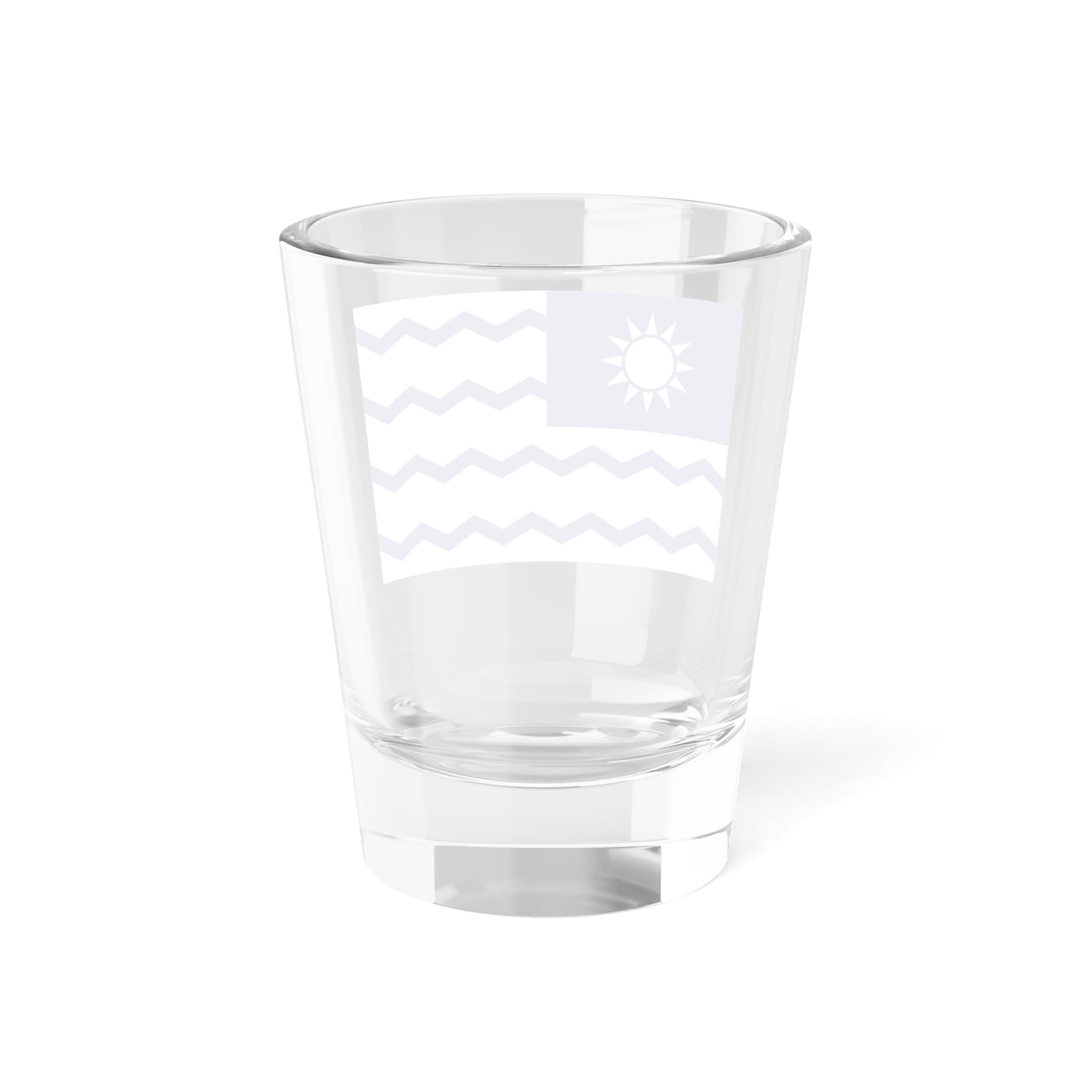 Ensign of the Chinese Salt Administration (China) Shot Glass 1.5oz