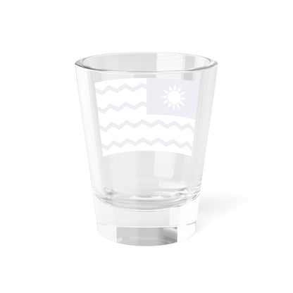 Ensign of the Chinese Salt Administration (China) Shot Glass 1.5oz
