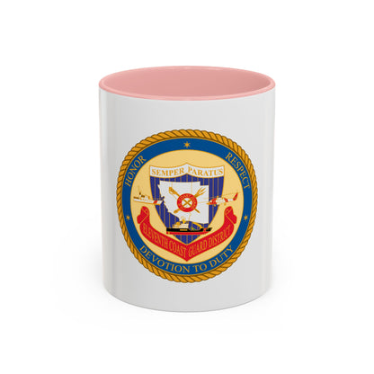 ELEVENTH COAST GUARD DISTRICT (U.S. Coast Guard) Accent Coffee Mug