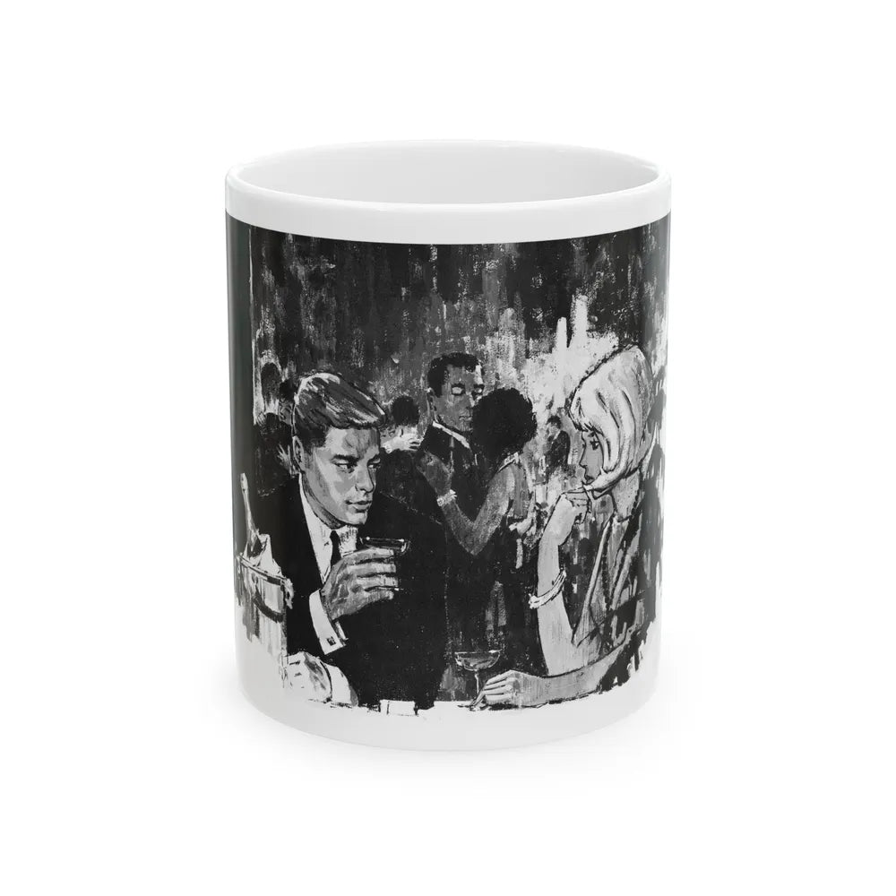 Dr Kildare's Secret Romance by Norman Daniels, Rave magazine, 1964 - White Coffee Mug-11oz-Go Mug Yourself