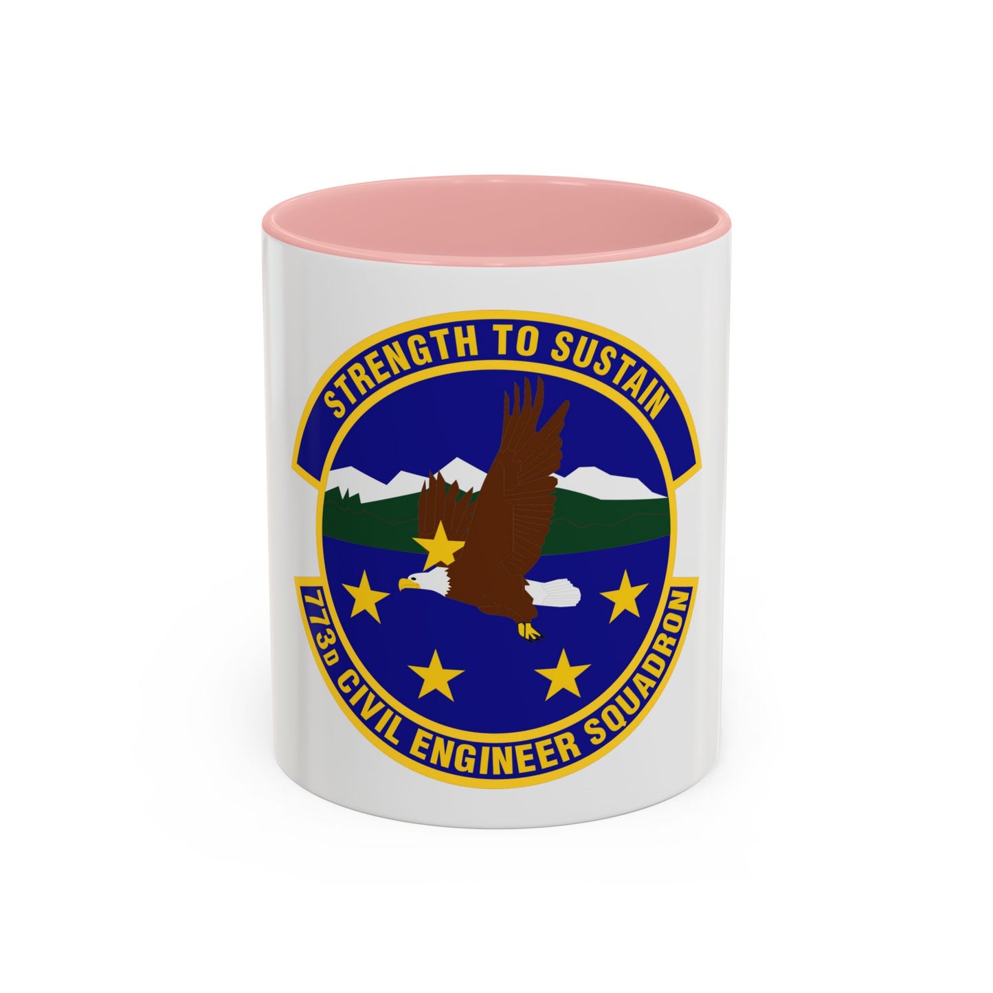 773 Civil Engineer Squadron PACAF (U.S. Air Force) Accent Coffee Mug