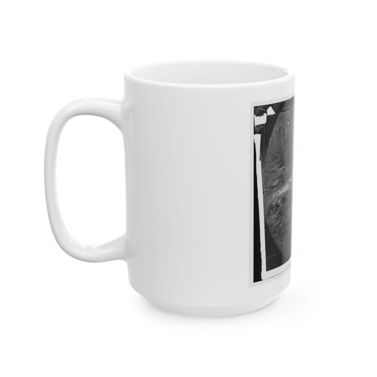 Cold Harbor, Va., Vicinity. Unburied Dead On The Battlefield Of Gaines' Mill (U.S. Civil War) White Coffee Mug